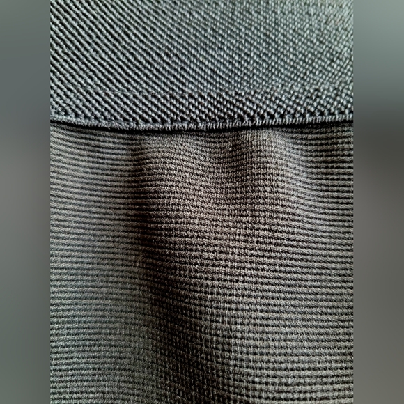 Alfani Women's Plus Size Stretch Knit Pencil Skirt Back Zip Black Lined 18W - Picture 5 of 16